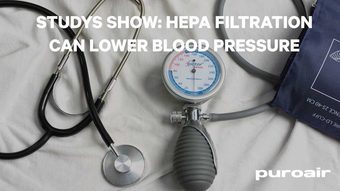 Studies Show: HEPA Air Purification Can Lower Blood Pressure