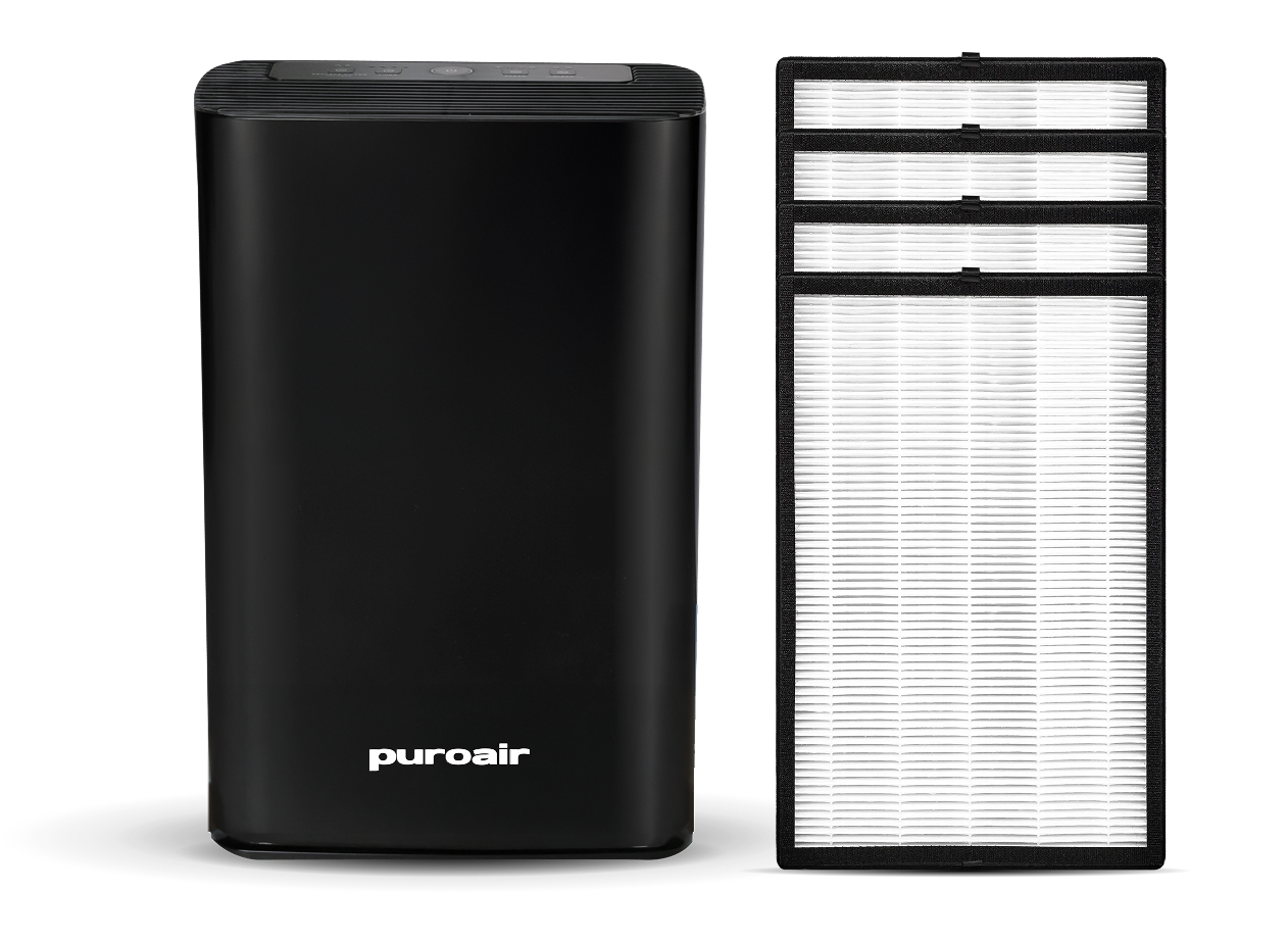 PuroAir 400 Air Purifier and 4 replacement filters