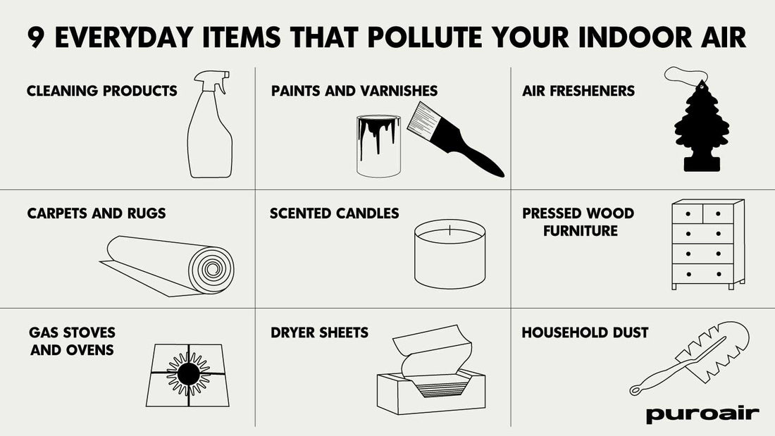 9 Everyday Items that Pollute your Indoor Air