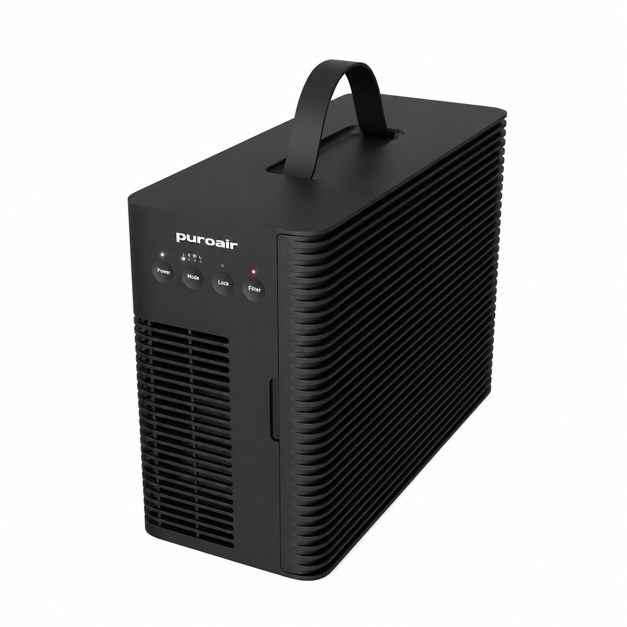 PuroAir Lite HEPA Air Purifier in Obsidian Black