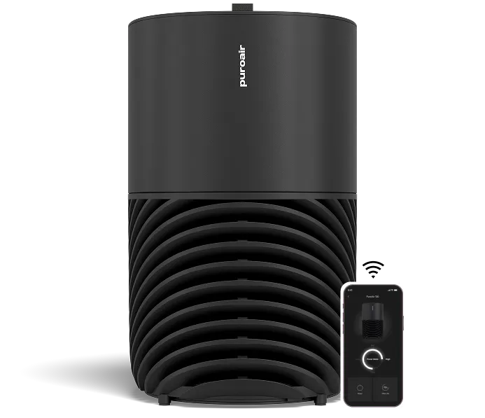 PuroAir 130i air purifier with smart phone app control
