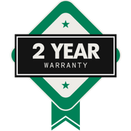 Free 2 year warranty