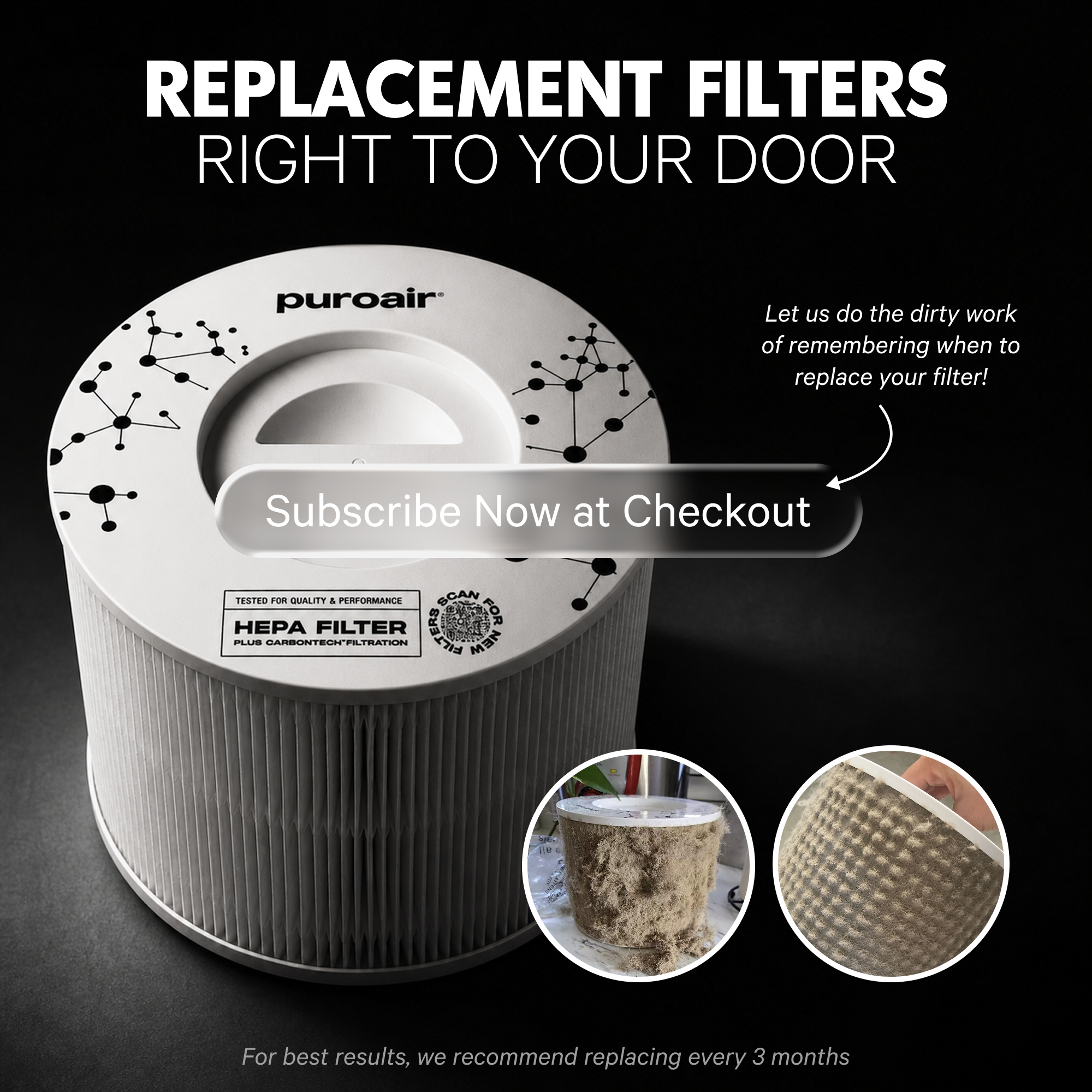PuroAir 240 HEPA Replacement Filter