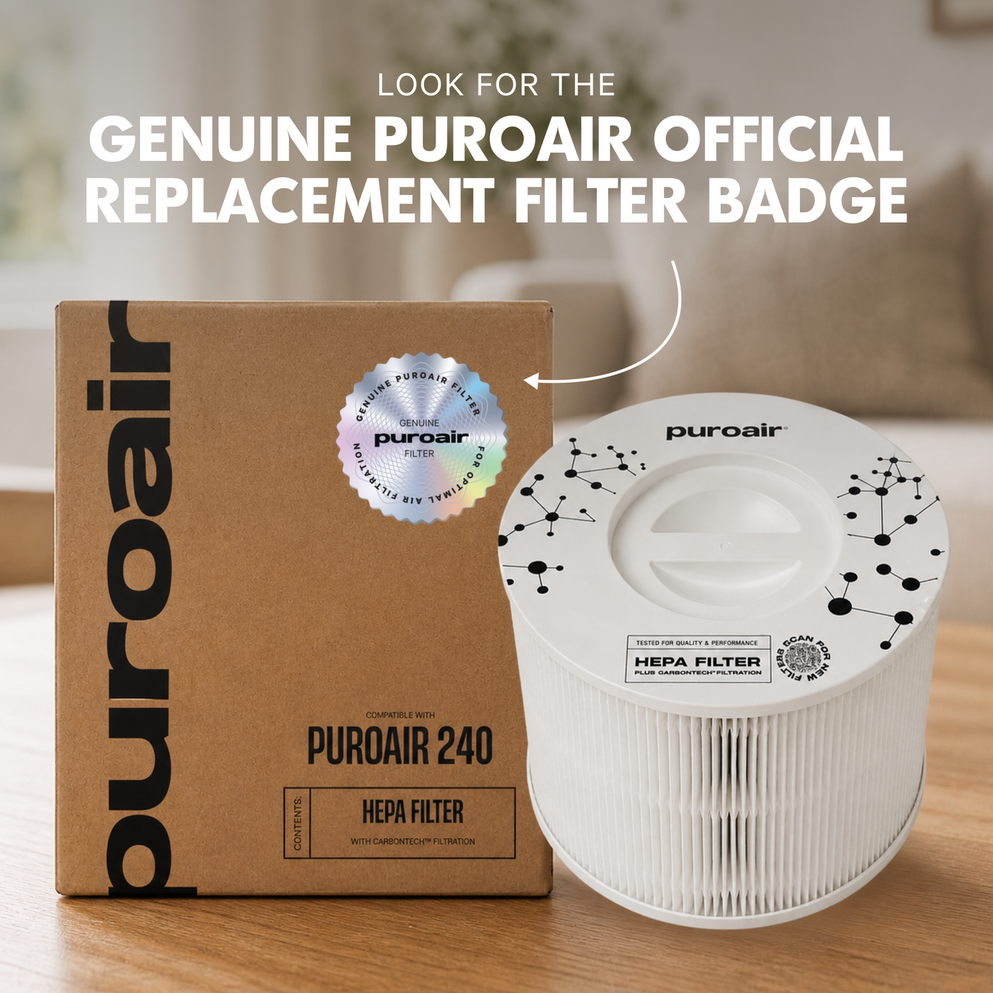 PuroAir 240 HEPA Replacement Filter