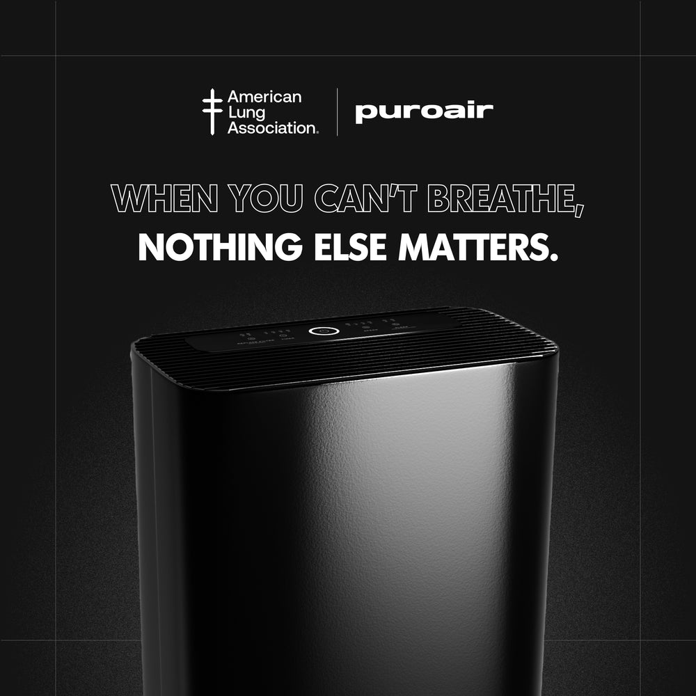 puroair 400 and american lung association logo