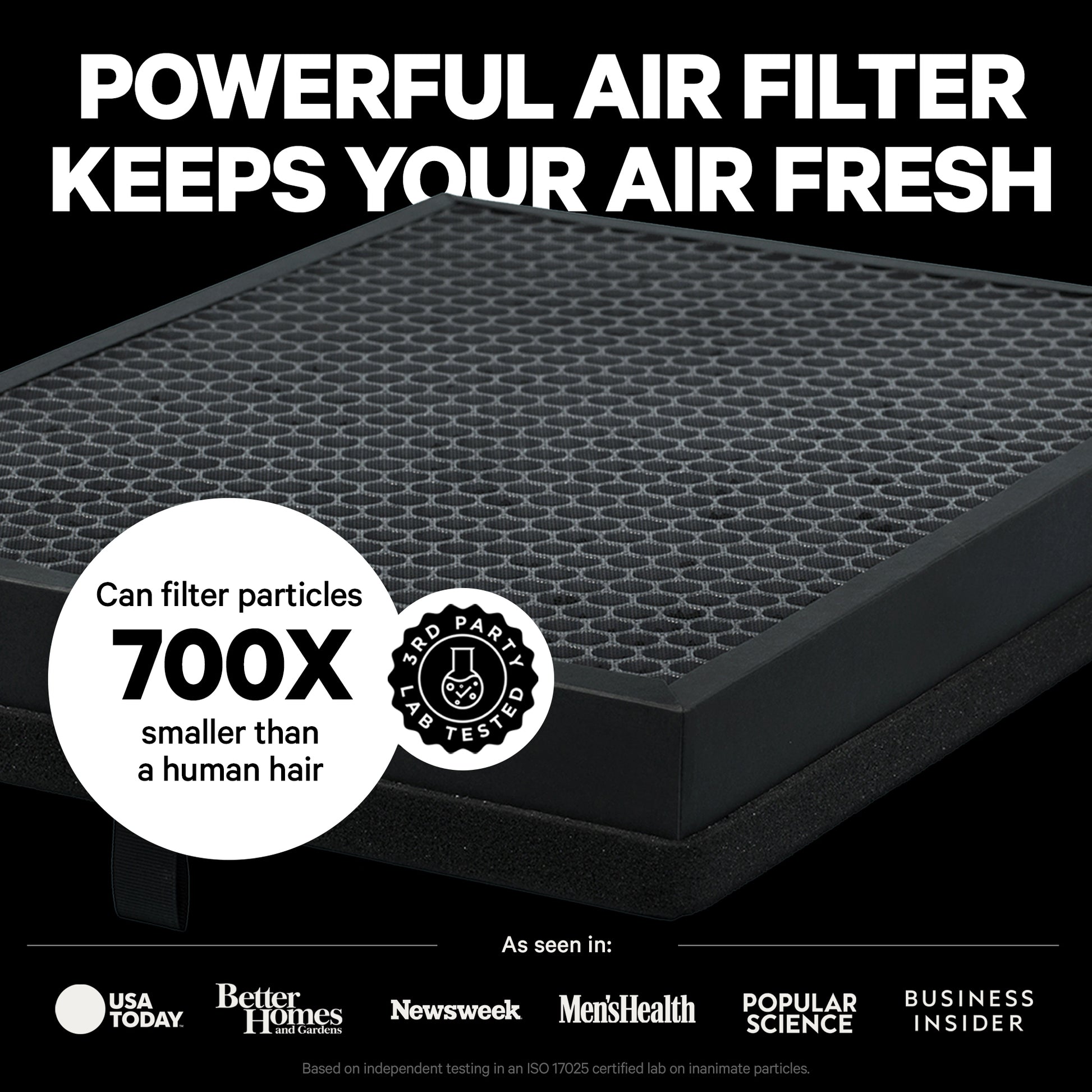 PuroAir 400 Air Filter Keeps Your Air Fresh infographic