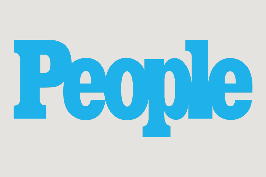 People Magazine Logo Blue Font