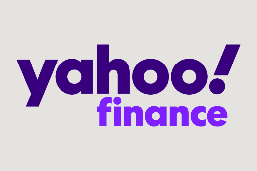 yahoo finance logo white background